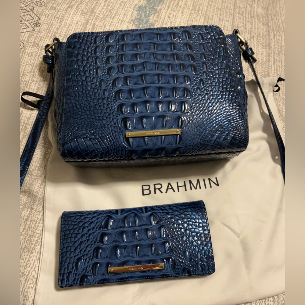 Brahmin Lapis Melbourne Carrie and Ady